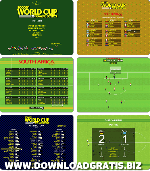 Soccer WORLD CUP 1986-2010 Series