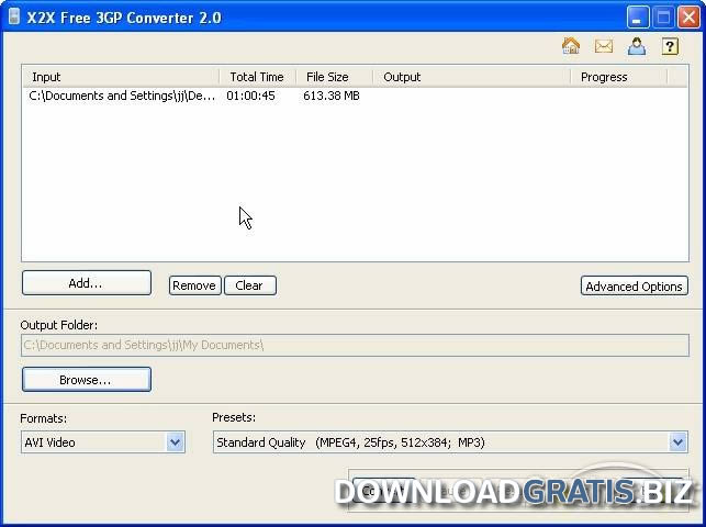 X2X Free 3GP Converter